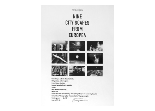 Nine City Scapes - From Europea